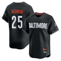 Davalo B.Orioles #25 Pete Alonso Player Black City Connect Limited Home Game Stitched Jerseys