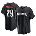 Davalo B.Orioles #29 Samuel Basallo Player Black City Connect Home Game Stitched Jerseys