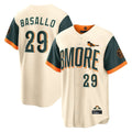 Davalo B.Orioles #29 Samuel Basallo Player Cream 2026 City Connect Home Game Stitched Jerseys
