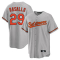 Davalo B.Orioles #29 Samuel Basallo Player Gray Home Game Stitched Jerseys