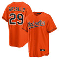 Davalo B.Orioles #29 Samuel Basallo Player Orange Home Game Stitched Jerseys