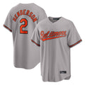 Davalo B.Orioles #2 Gunnar Henderson Player Gray Home Game Stitched Jerseys
