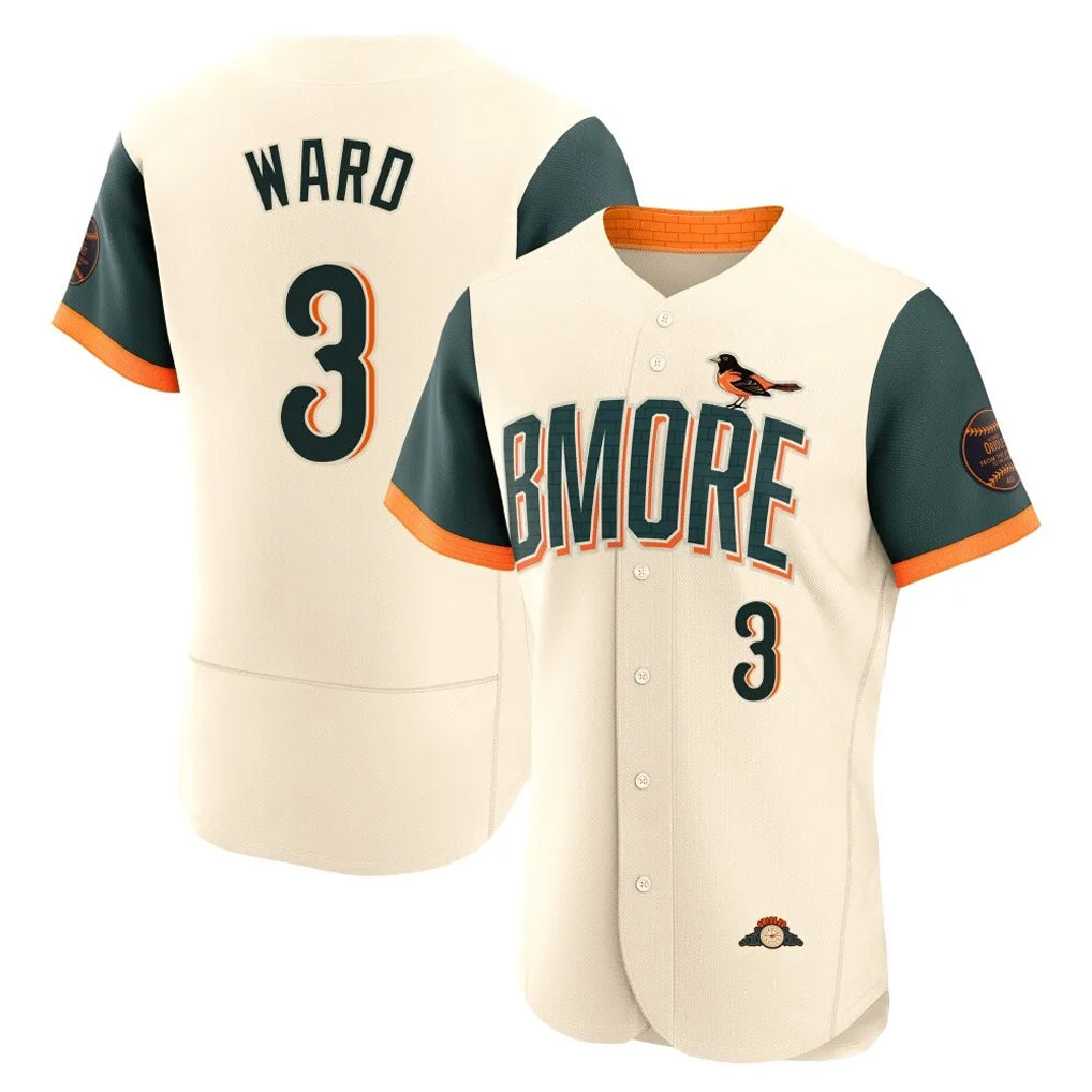 Davalo B.Orioles #3 Taylor Ward Player Cream 2026 City Connect Limited Elite Home Game Stitched Jerseys