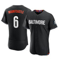 Davalo B.Orioles #6 Ryan Mountcastle Player Black City Connect Limited Elite Home Game Stitched Jerseys