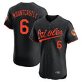 Davalo B.Orioles #6 Ryan Mountcastle Player Black Limited Elite Home Game Stitched Jerseys
