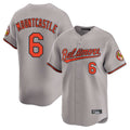 Davalo B.Orioles #6 Ryan Mountcastle Player Gray Limited Home Game Stitched Jerseys