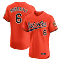 Davalo B.Orioles #6 Ryan Mountcastle Player Orange Limited Elite Home Game Stitched Jerseys