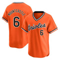 Davalo B.Orioles #6 Ryan Mountcastle Player Orange T-shirt Limited Home Game Stitched Jerseys