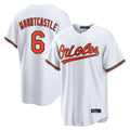 Davalo B.Orioles #6 Ryan Mountcastle Player White Home Game Stitched Jerseys