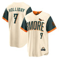 Davalo B.Orioles #7 Jackson Holliday Player Cream 2026 City Connect Home Game Stitched Jerseys