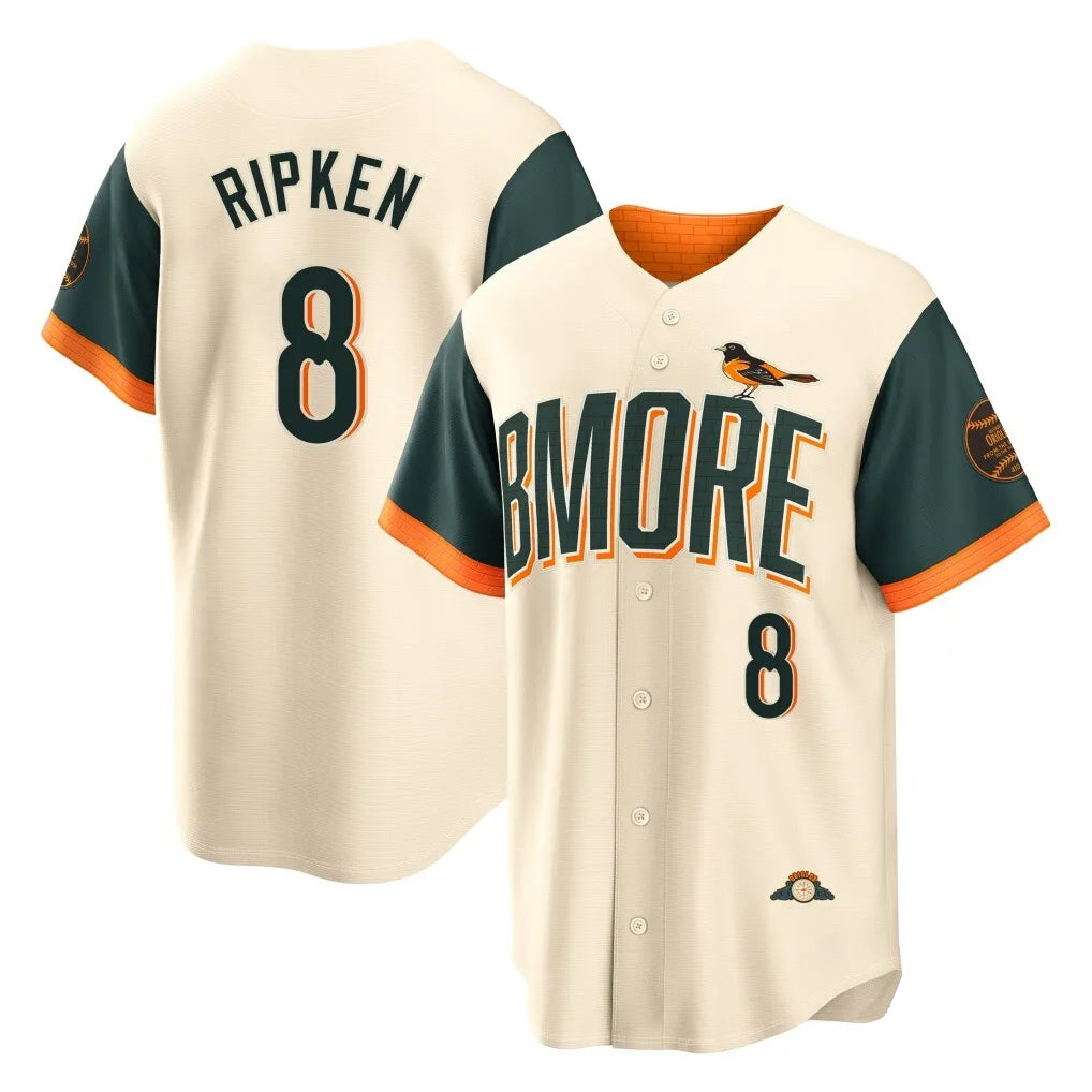 Davalo B.Orioles #8 Cal Ripken Player Cream 2026 City Connect Home Game Stitched Jerseys