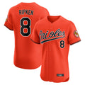 Davalo B.Orioles #8 Cal Ripken Player Orange Limited Elite Home Game Stitched Jerseys