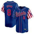 Davalo B.Orioles #8 Cal Ripken Player Royal Independence Day Vapor Premier Limited Home Game Stitched Jerseys