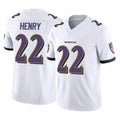 Davalo B.Ravens #22 Derrick Henry Player White Limited Home Game Stitched Jerseys
