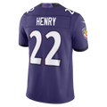 Davalo B.Ravens #22 Derrick Henry Purple Team Vapor F.U.S.E. Stitched Limited Jerseys