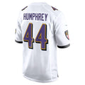 Davalo B.Ravens #44 Marlon Humphrey Player White Alternate Home Game Stitched Jerseys