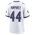 Davalo B.Ravens #44 Marlon Humphrey Player White Home Game Stitched Jerseys