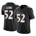 Davalo B.Ravens #52 Ray Lewis Player Black Vapor F.U.S.E. Limited Game Stitched Jerseys