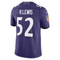 Davalo B.Ravens #52 Ray Lewis Purple Vapor F.U.S.E. Stitched Retired Limited Jerseys