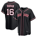 Davalo B.Red Sox #16 Jarren Duran Player Black Out Home Game Stitched Jerseys