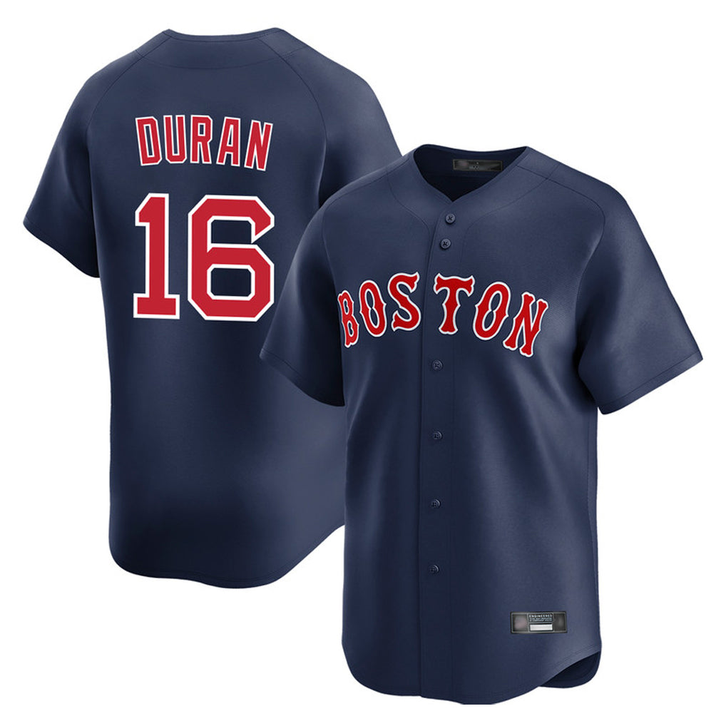 Davalo B.Red Sox #16 Jarren Duran Player Navy Limited Home Game Stitched Jersey