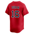 Davalo B.Red Sox #16 Jarren Duran Player Red Limited Home Game Stitched Jerseys