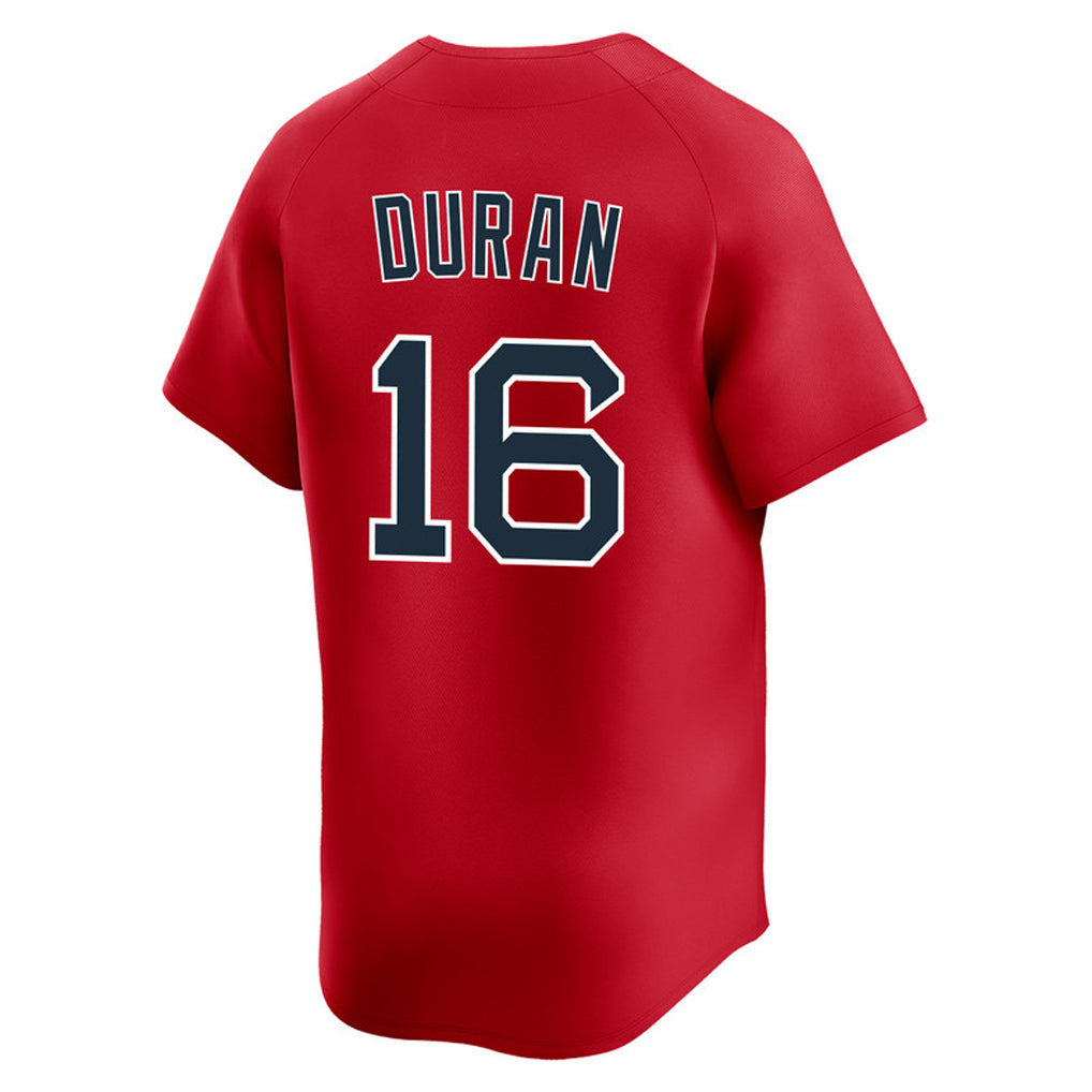 Davalo B.Red Sox #16 Jarren Duran Player Red Limited Home Game Stitched Jerseys