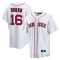 Davalo B.Red Sox #16 Jarren Duran Player White Home Game Stitched Jersey