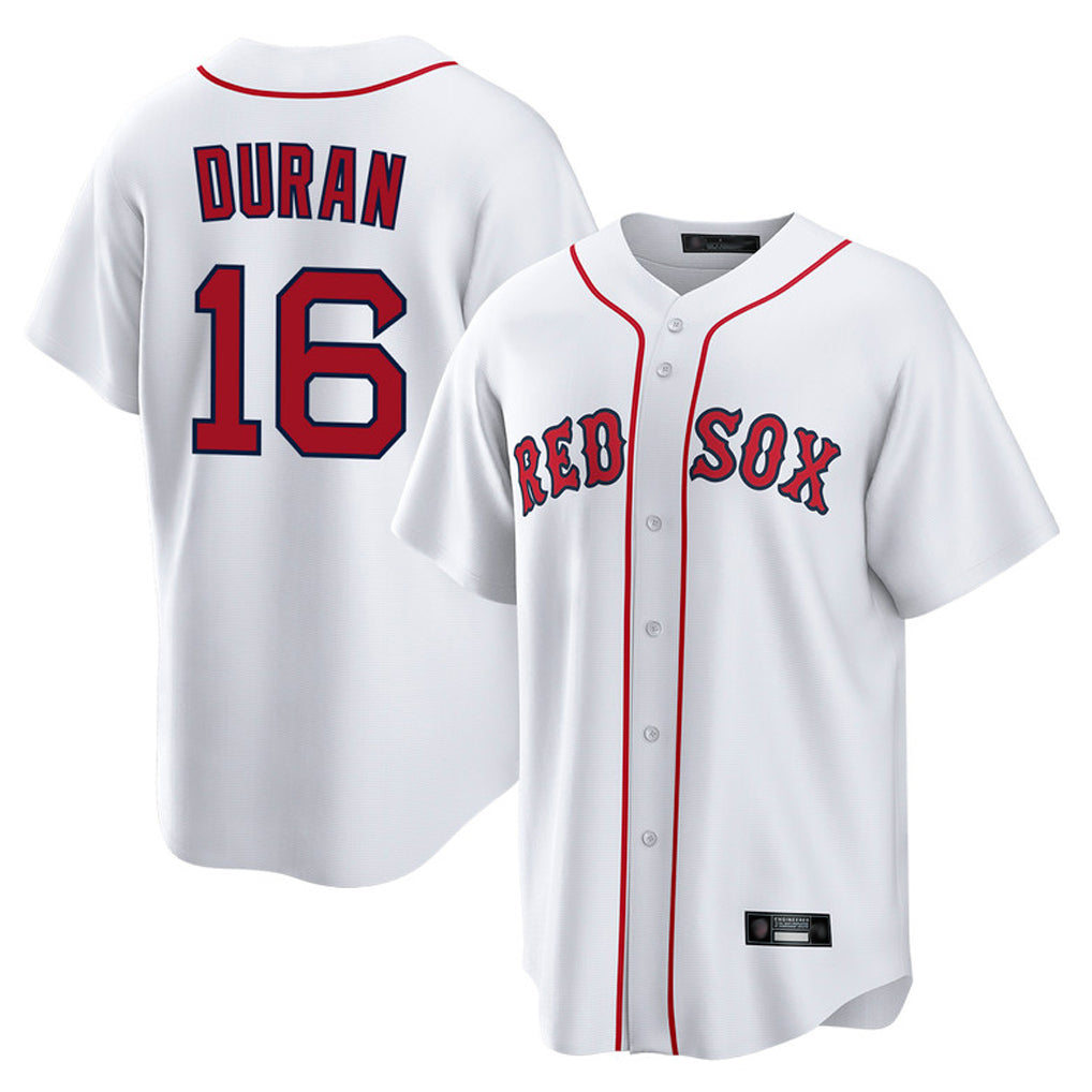 Davalo B.Red Sox #16 Jarren Duran Player White Home Game Stitched Jersey