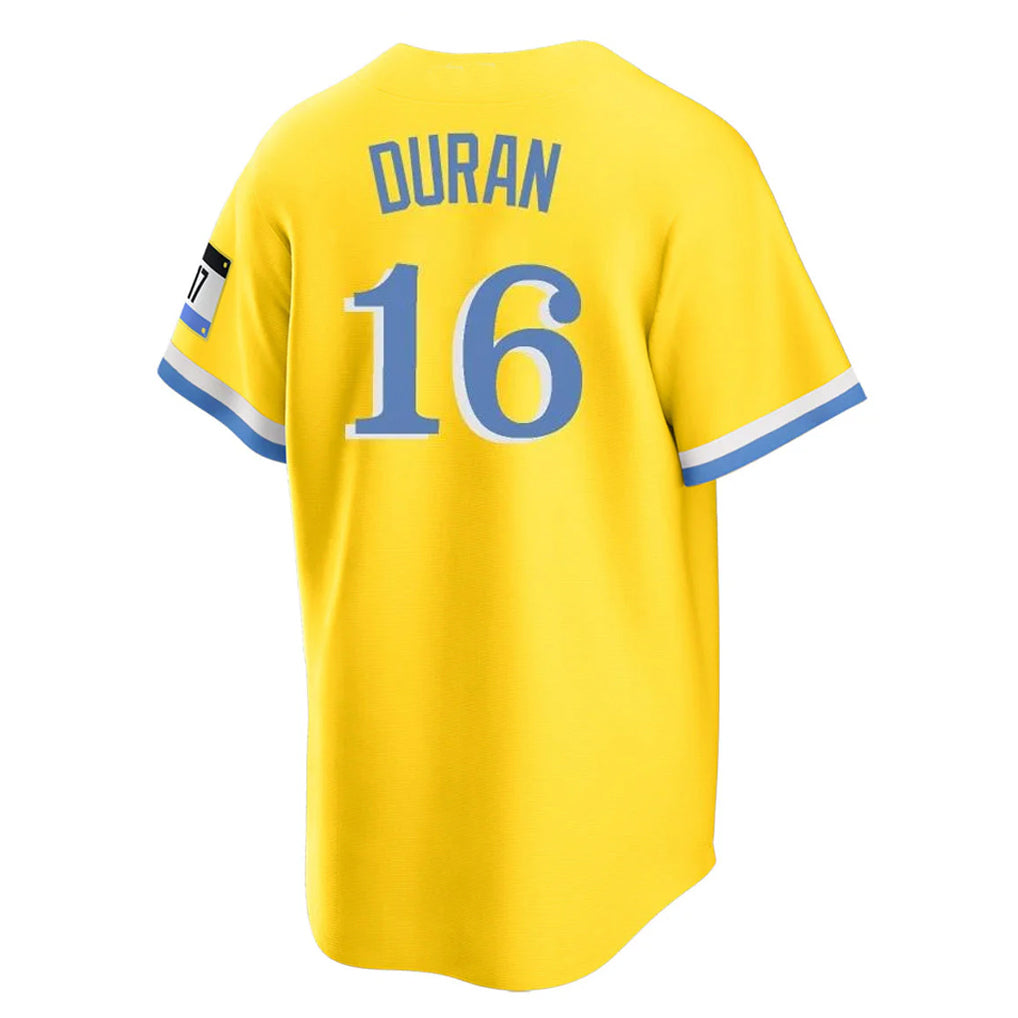 Davalo B.Red Sox #16 Jarren Duran Player Yellow Home Game Stitched Jerseys