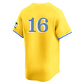 Davalo B.Red Sox #16 Jarren Duran Player Yellow Limited Home Game Stitched Jerseys