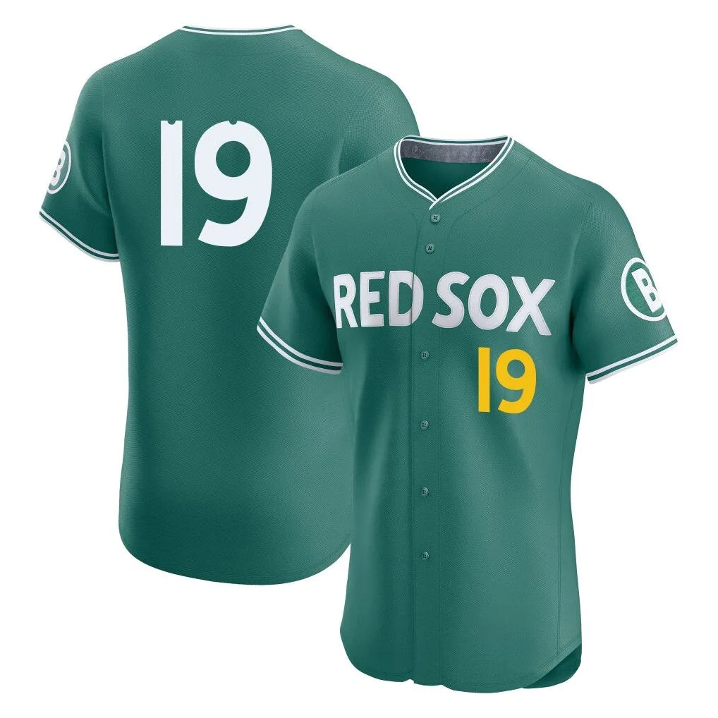 Davalo B.Red Sox #19 Roman Anthony Player Green City Connect Limited Elite Home Game Stitched Jerseys
