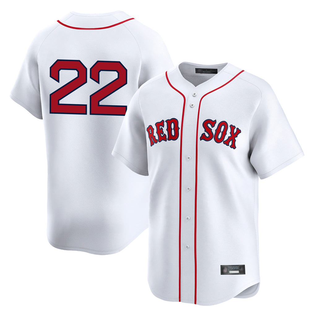 Davalo B.Red Sox #22 Garrett Whitlock Player White USA World Classic Home Game Stitched Jerseys