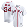 Davalo B.Red Sox #34 David Ortiz Player White Limited Home Game Stitched Jerseys