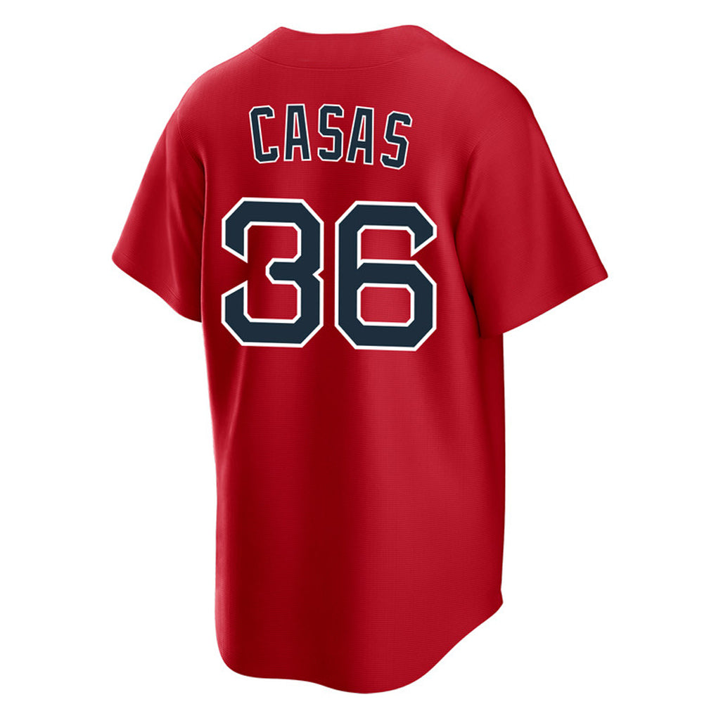 Davalo B.Red Sox #36 Triston Casas Player Red Home Game Stitched Jerseys
