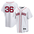 Davalo B.Red Sox #36 Triston Casas Player White Home Game Stitched Jersey