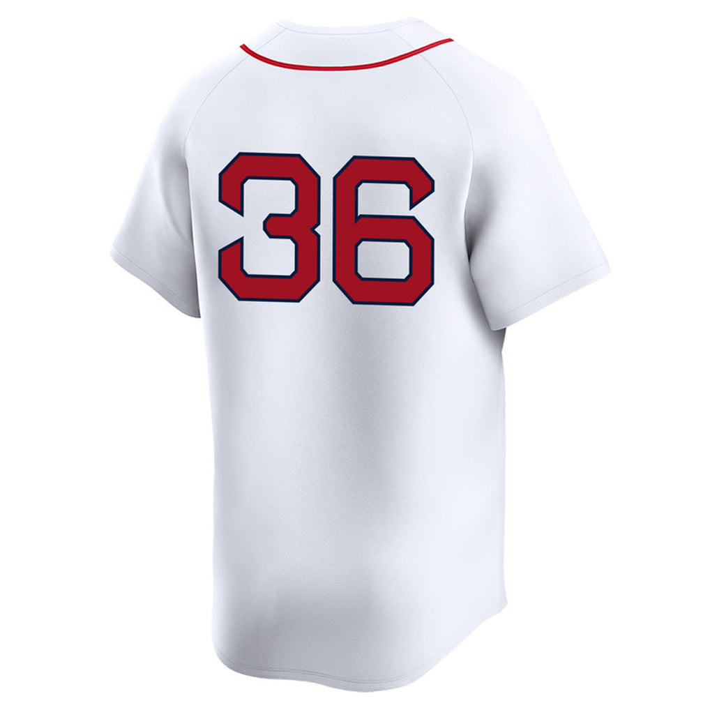 Davalo B.Red Sox #36 Triston Casas Player White Limited Home Game Stitched Jerseys