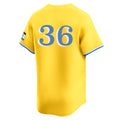 Davalo B.Red Sox #36 Triston Casas Player Yellow Limited Home Game Stitched Jerseys