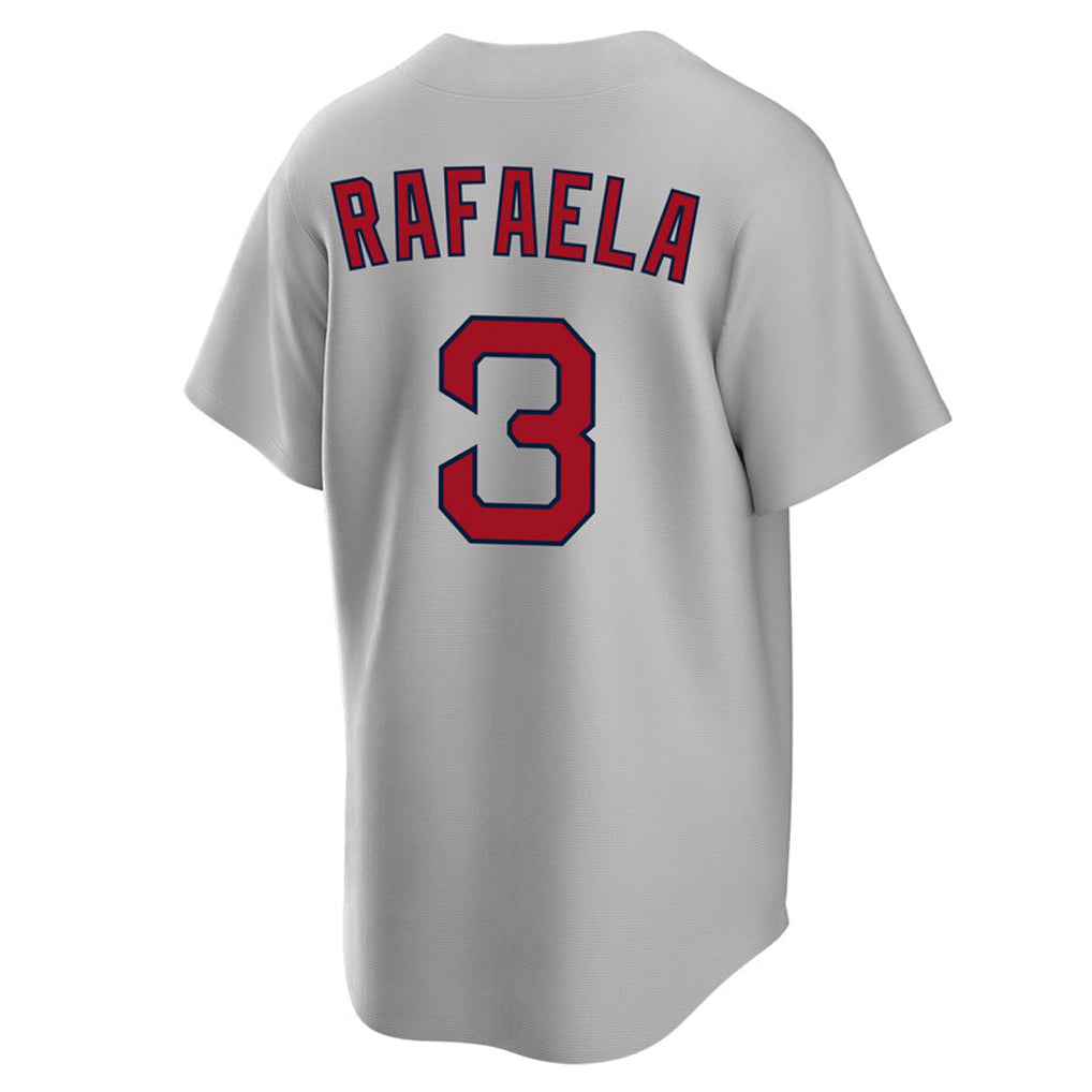 Davalo B.Red Sox #3 Ceddanne Rafaela Player Gray Road Home Game Stitched Jerseys
