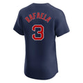 Davalo B.Red Sox #3 Ceddanne Rafaela Player Navy Limited Elite Home Game Stitched Jerseys