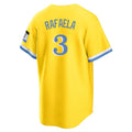 Davalo B.Red Sox #3 Ceddanne Rafaela Player Yellow Home Game Stitched Jerseys