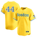 Davalo B.Red Sox #44 Aroldis Chapman Player Yellow Limited Home Game Stitched Jerseys