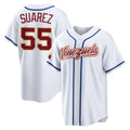 Davalo B.Red Sox #55 Ranger Su¡§¡érez Player White 2026 World Classic Limited Home Game Stitched Jerseys