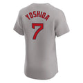 Davalo B.Red Sox #7 Masataka Yoshida Player Gray Road Limited Elite Home Game Stitched Jerseys