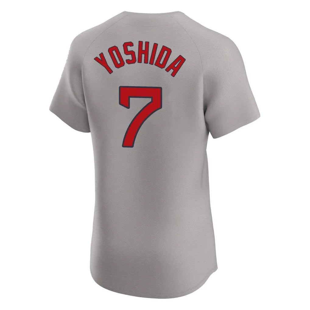 Davalo B.Red Sox #7 Masataka Yoshida Player Gray Road Limited Elite Home Game Stitched Jerseys