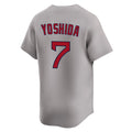 Davalo B.Red Sox #7 Masataka Yoshida Player Gray Road Limited Home Game Stitched Jerseys