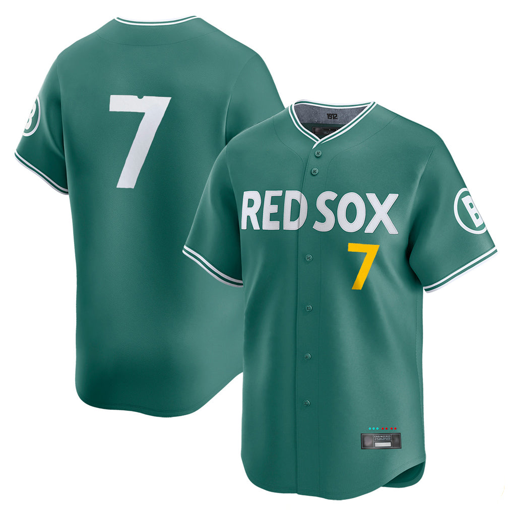 Davalo B.Red Sox #7 Masataka Yoshida Player Green City Connect Limited Home Game Stitched Jersey