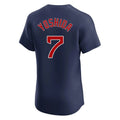 Davalo B.Red Sox #7 Masataka Yoshida Player Navy Limited Elite Home Game Stitched Jerseys