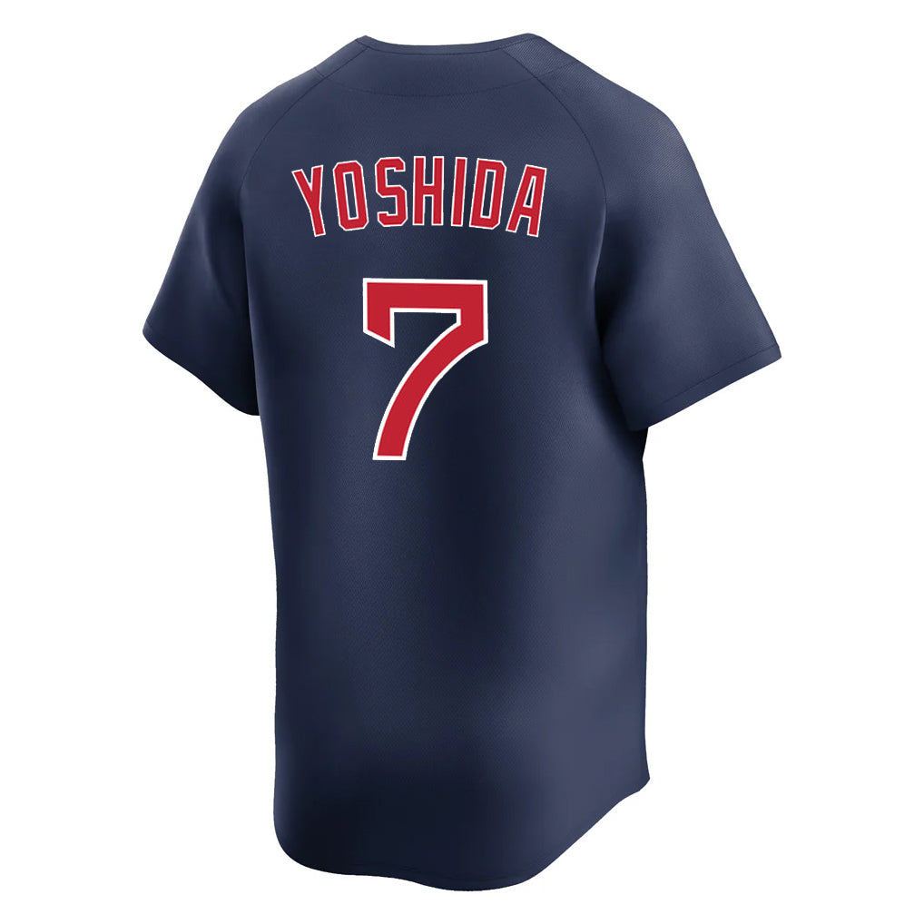 Davalo B.Red Sox #7 Masataka Yoshida Player Navy Limited Home Game Stitched Jerseys