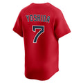 Davalo B.Red Sox #7 Masataka Yoshida Player Red Limited Home Game Stitched Jerseys